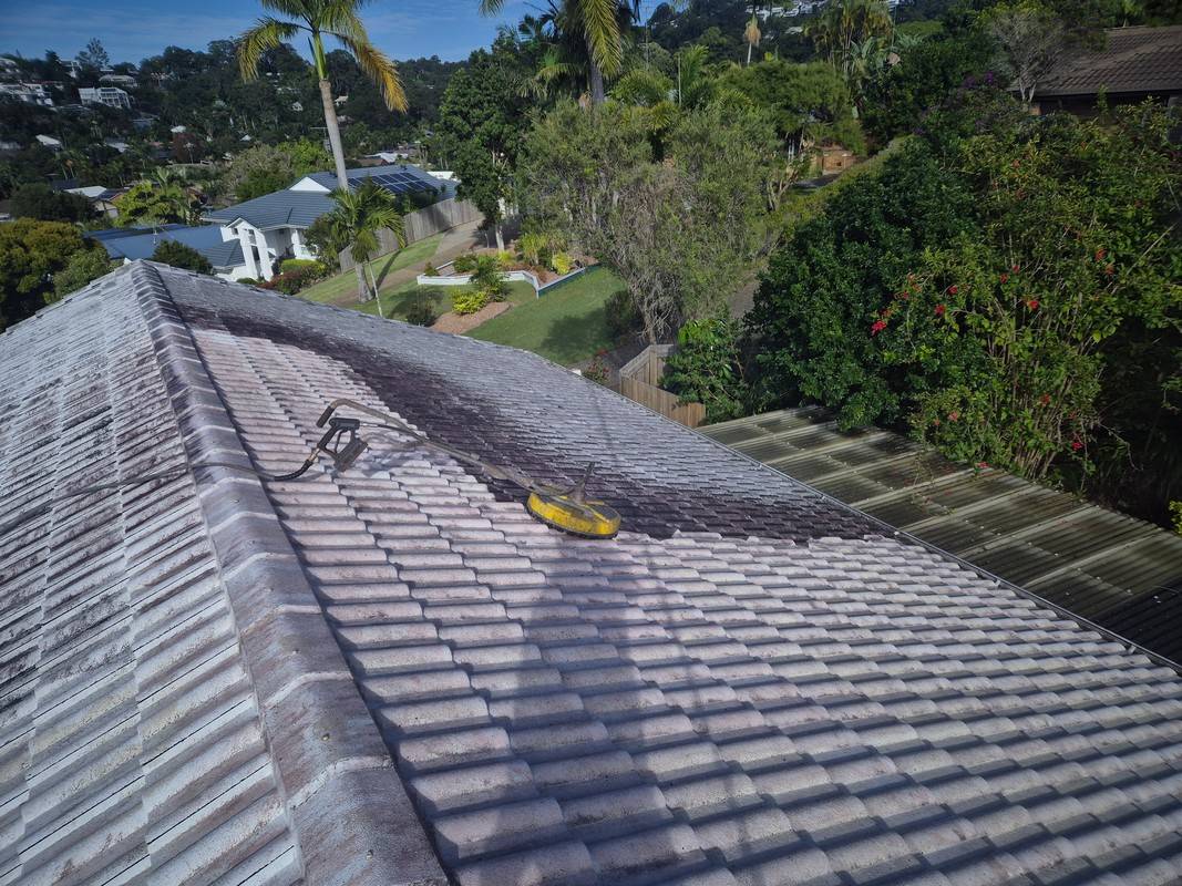 Exterior and roof cleaning 12 by Rayzar's Painting in North Brisbane and Sunshine Coast