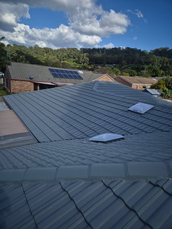 Roof painting and restoration 6 by Rayzar's Painting in North Brisbane and Sunshine Coast