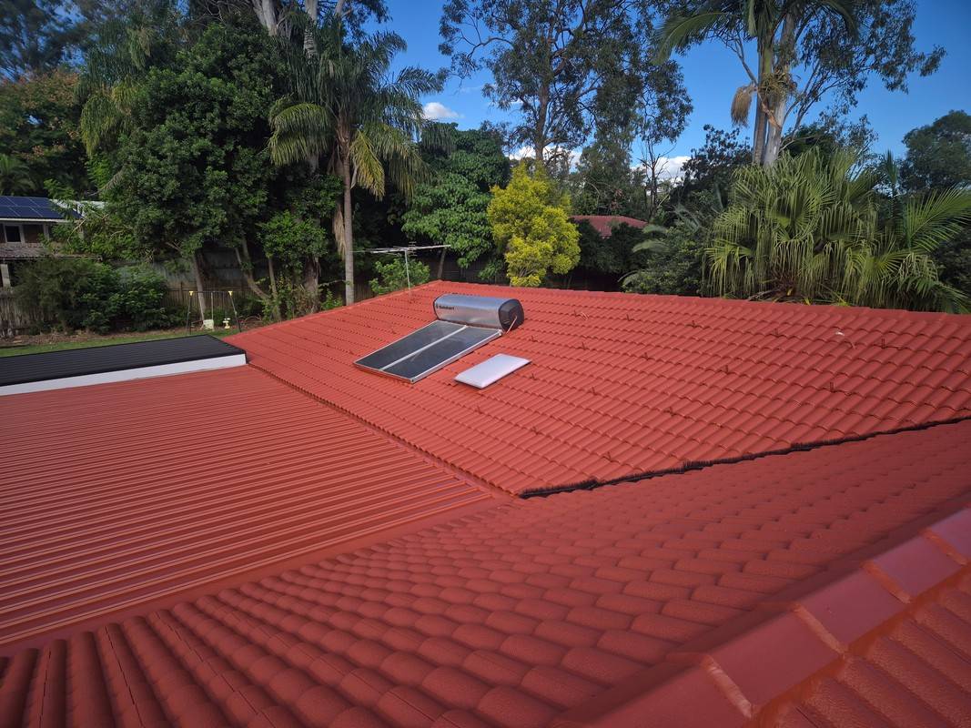 Roof painting and restoration 4 by Rayzar's Painting in North Brisbane and Sunshine Coast