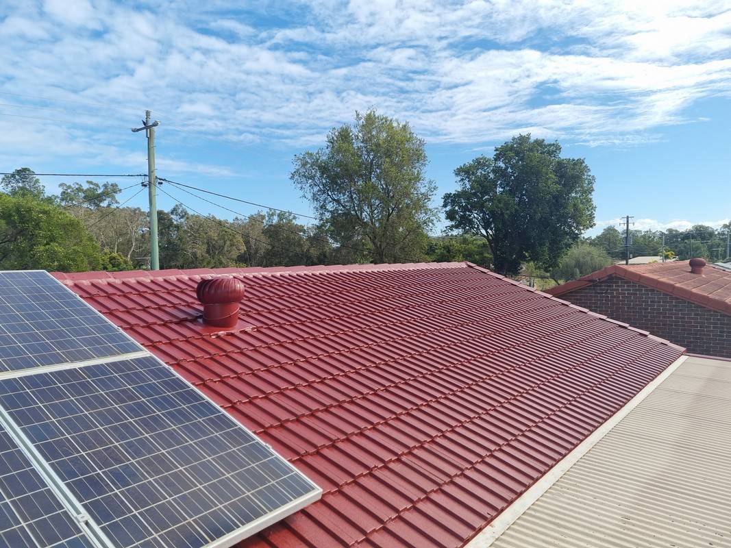 Roof painting and restoration 12 by Rayzar's Painting in North Brisbane and Sunshine Coast